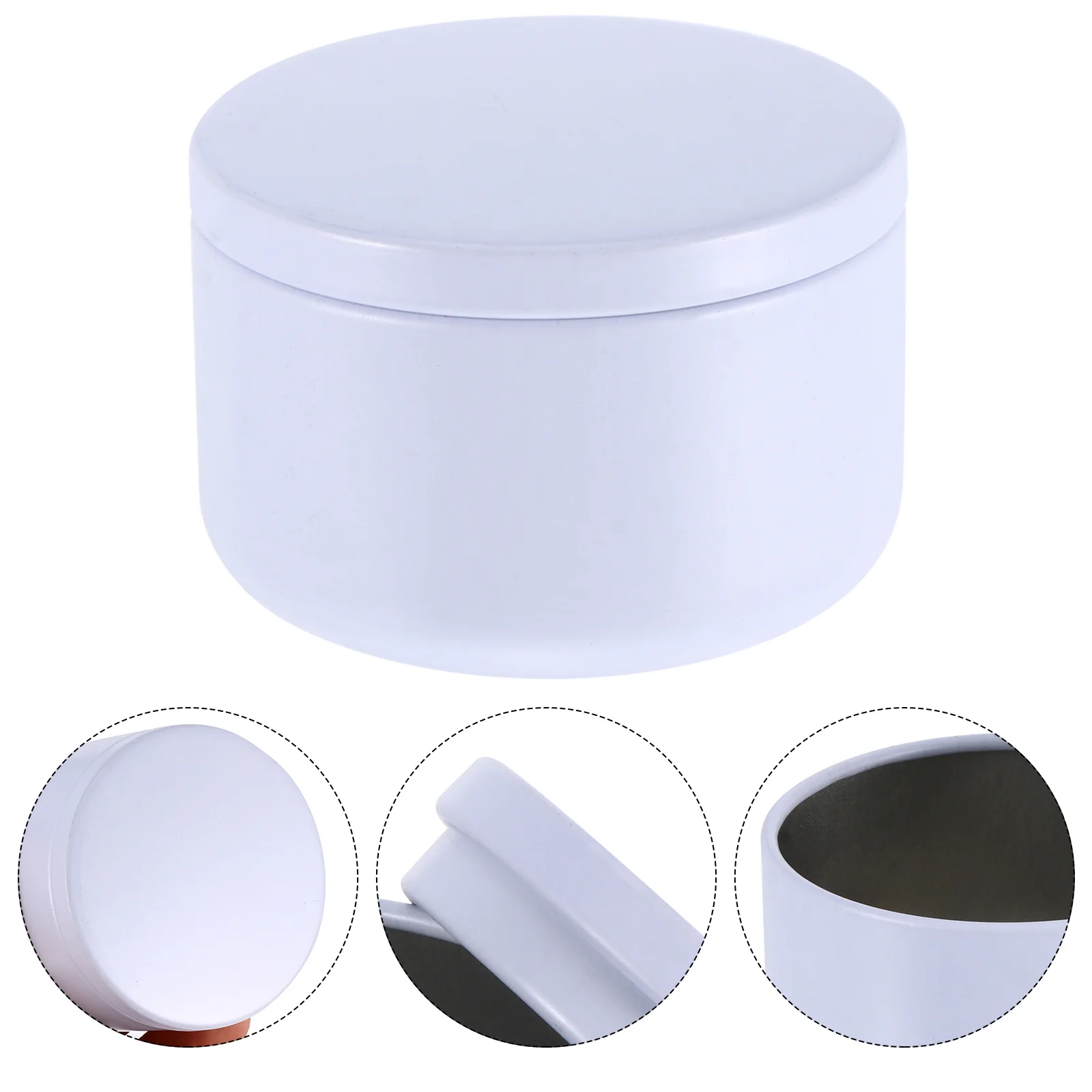 

Tin Tins Lids Jars Making Storage Jar Metal Box Tea Cans Containers Round Container Can Gifts Diy Coffee Jewelry Vessels Salve