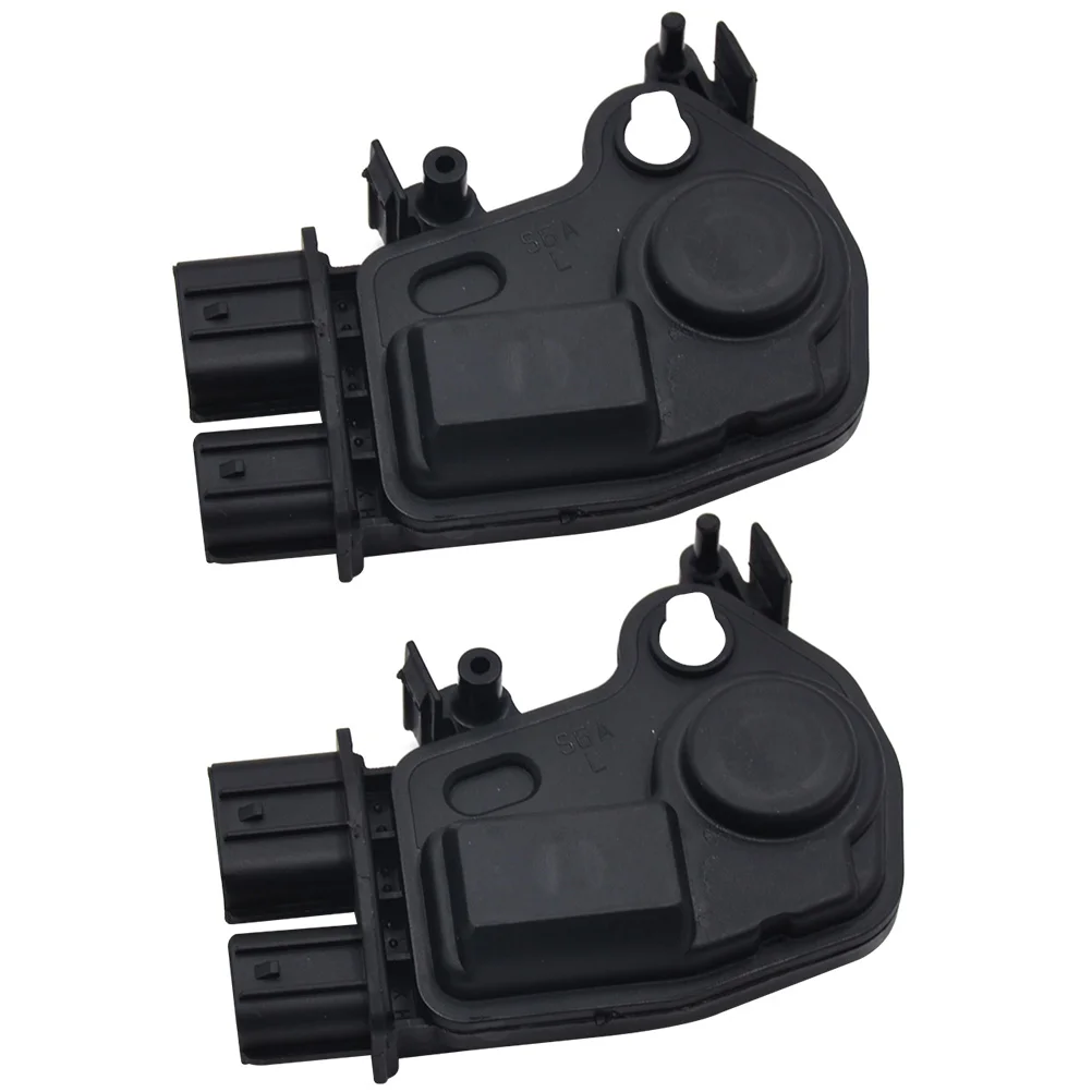 

2pcs Car Front Door Lock Module Parts Reliable Black Lock Module Car Door Parts