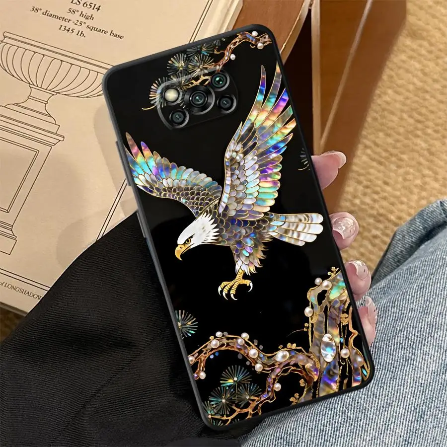 Фото Чехол Eagle Art Funda для телефона Xiaomi Poco F8 C61 F3 X3 X4 X5 X7 Pro C75 F1 M3 M4 M7 M5 C50 C71 №2