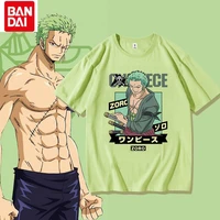 2022 new one piece summer sauron anime short sleeve simple and comfortable cotton loose student couple t shirt