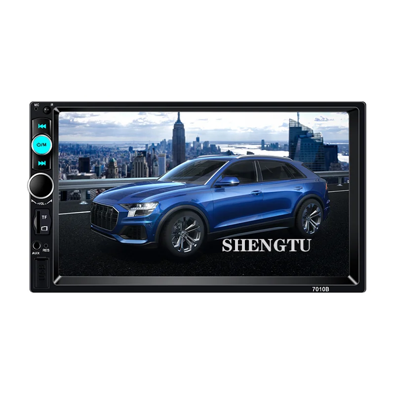 

2 Din Car Stereo 7" Hd Car Radio Bt Fm Audio Mp5 Player 2din Autoradio Support ADH Rear View Camera 7010b Radio Car