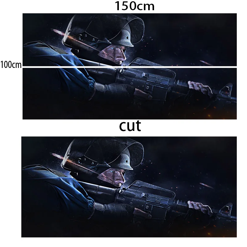 Виниловая наклейка Csgo Gun для Экстра большого автомобиля (art.: 3920bf1143cb7) - 3920bf1143cb7