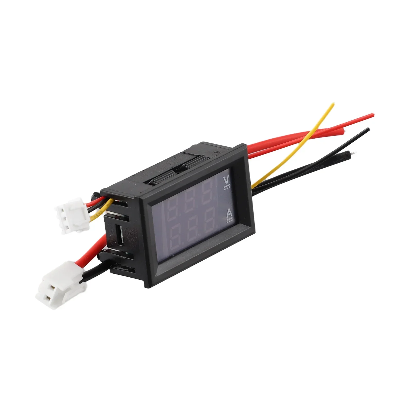 1 шт. красный и синий Цифровой вольтметр-амперметр постоянный ток 0-100 в 10 А/50 а/А