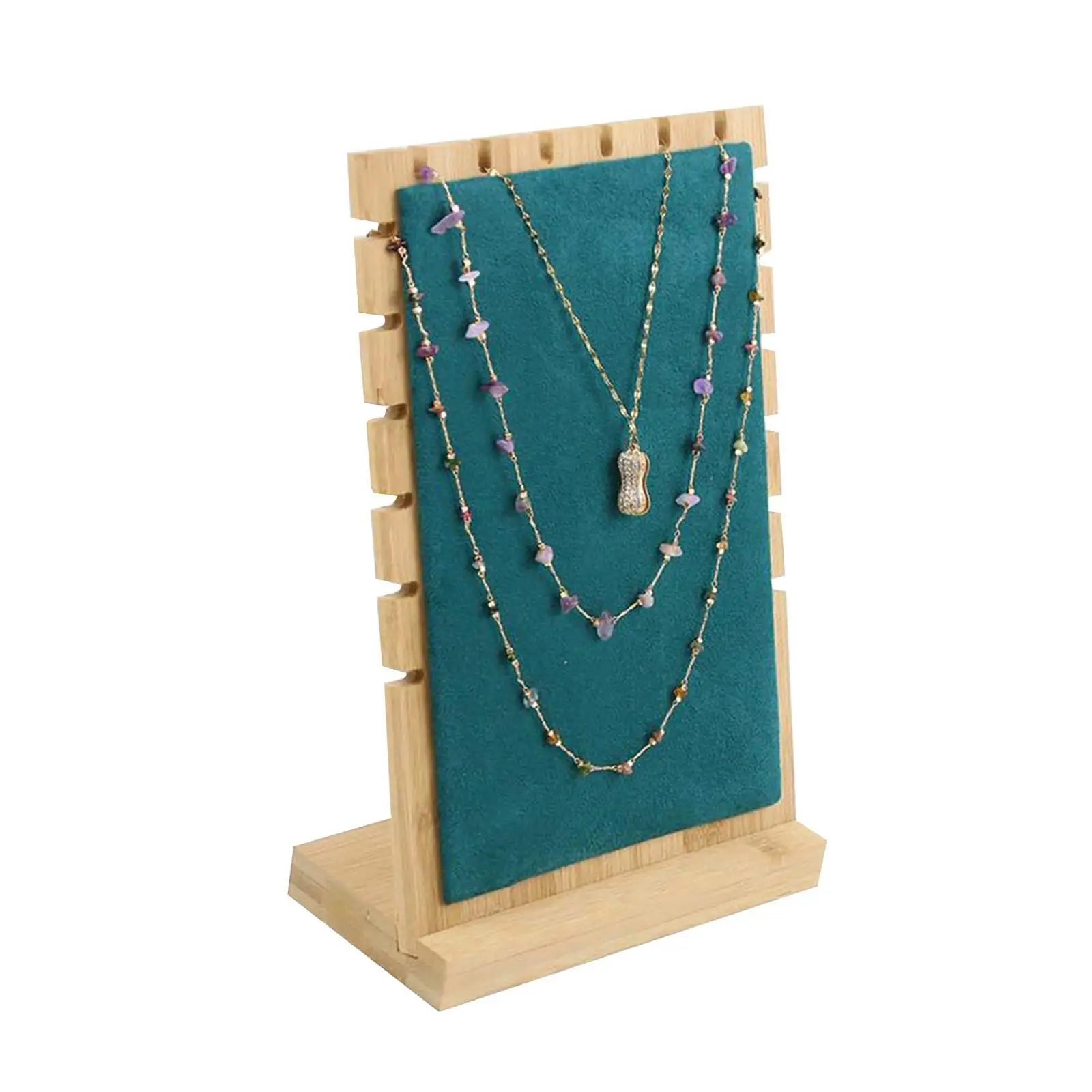 

Necklace Display Stand Chain Organizer Shelf Showcase for Business, Store,