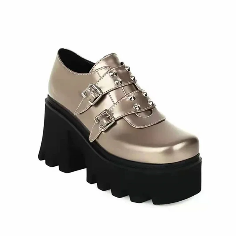 Женские туфли на высоком каблуке маленькие кожаные большого размера с