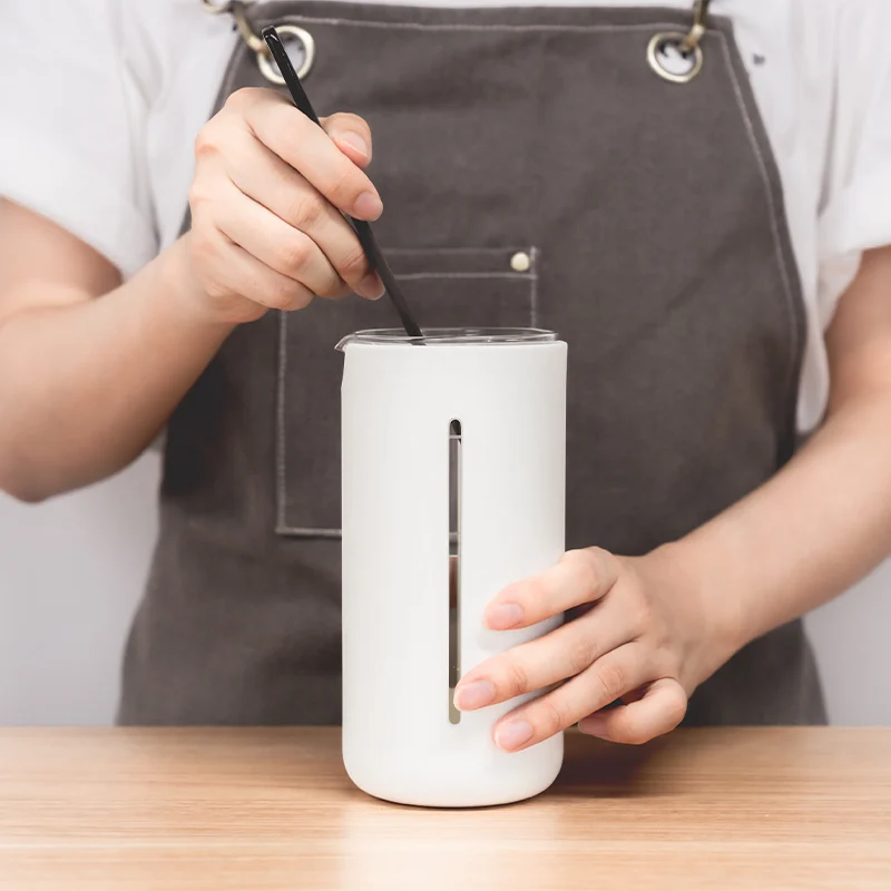 Маленький U-французский пресс Timemore кофеварка чайник 450 мл индивидуальная сетка из