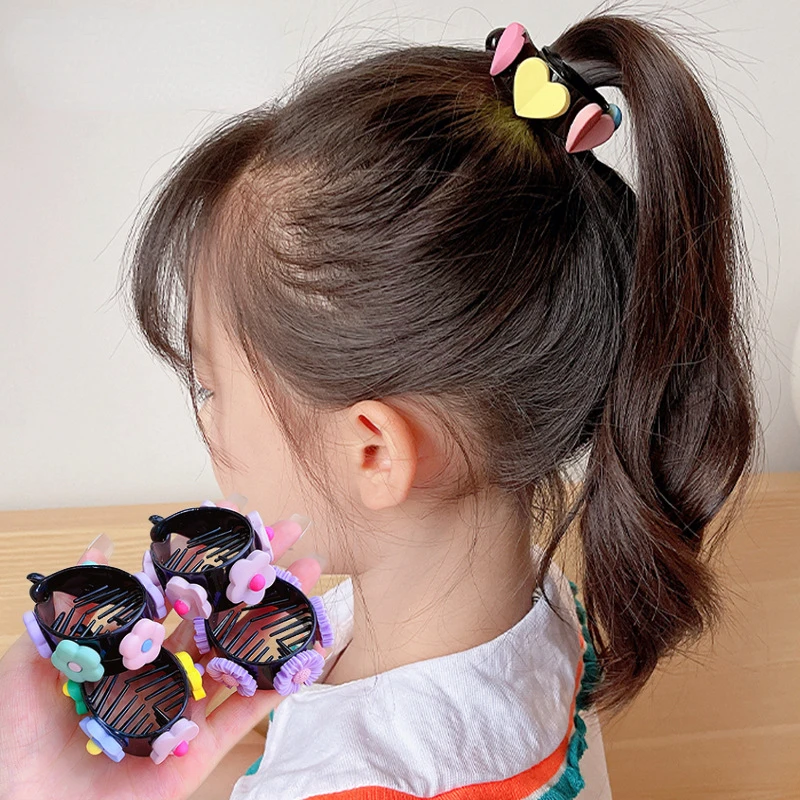 

Винтажный детский держатель для хвоста, пряжка, заколка-краб для волос, зажим для волос, зажим для акулы, заколка-Пряжка, аксессуары для аксе...