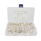 200 шт. (AWG 7 5 4 2) калибровочный провод, обжимной соединитель из луженой меди, электрический кабель, контактный шнур, концевой наконечник, набор в ассортименте