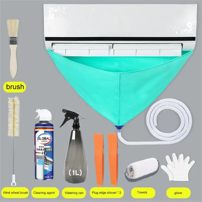 Набор для очистки кондиционера комплект из пылесоса с герметичной крышкой и