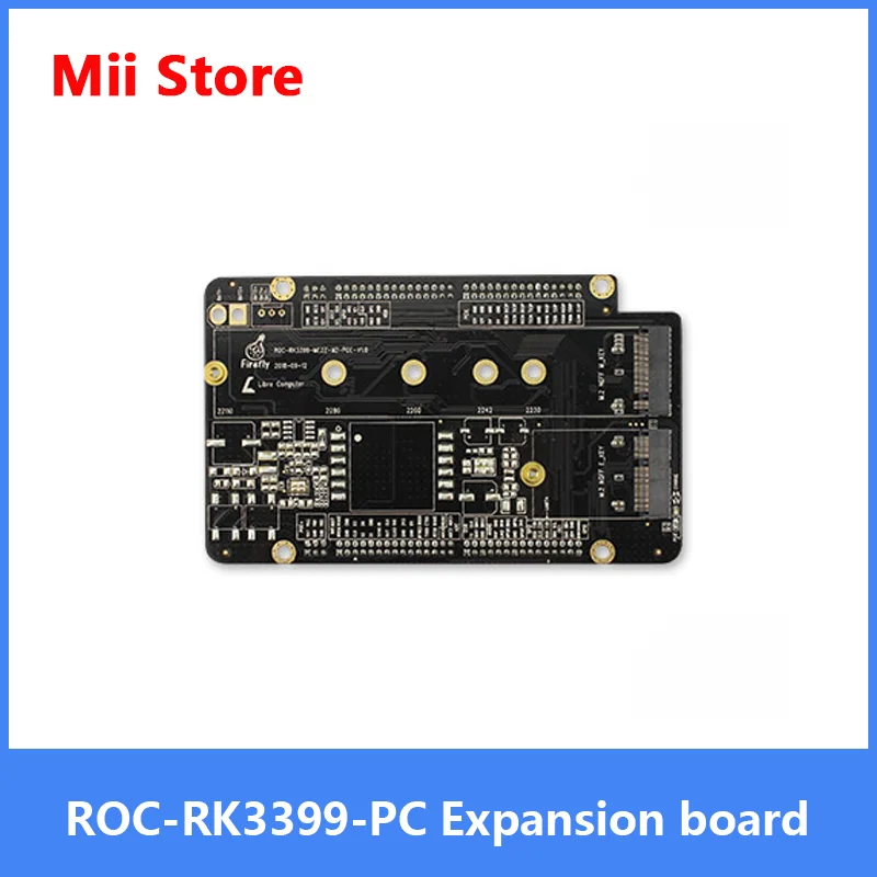

Расширительная плата Firefly ROC - RK3399 - MEZZ - M2-POE, SSD, WiFi и amp Bluetooth POE
