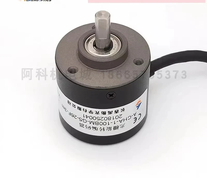 Фото Инкрементальный ротационный энкодер A-CHA-1-100BM-G5-26F 1000P/R №2