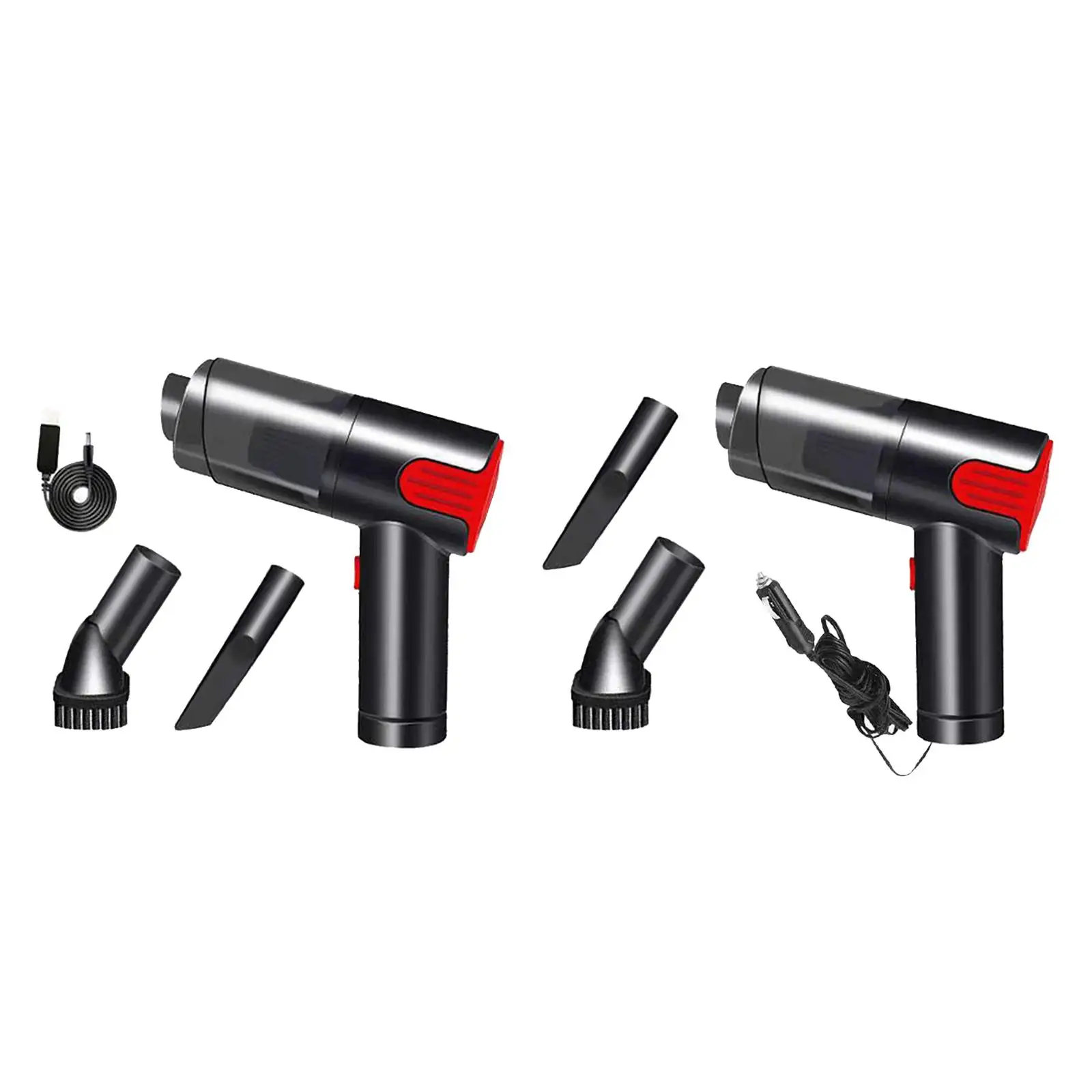 

Multipurpose Portable Car Vacuum 200ml Dust Collector Low Noise Handheld Vacuum Cleaner for Keyboard Computer Dashboard Bed