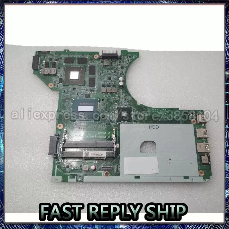 

For Dell 7447 Motherboard with I5-4200H cpu with GTX850M video card DA0AM7MB8D0