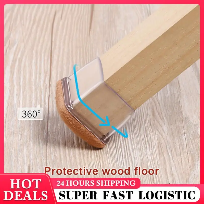 Foot Covers Stool Mats Silent And Wear-resistant Chair Mats Thickened Table Mats Chair Leg Protective Cover