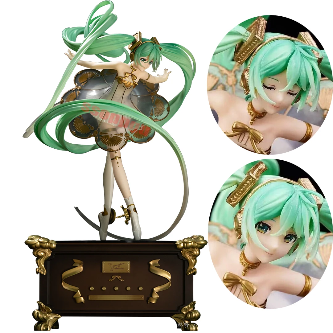 

VOCALOID Figure Hatsune Miku Symphony 5th Anniversary Anime Girl PVC Action Figure Toy Music Box Statue Collection Model Doll