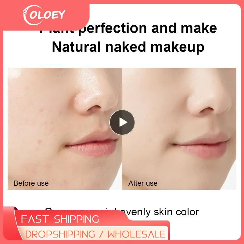 

Air Cushion BB Cream Foundation Whitening Concealer Oil Control Moisturizing Make Up With Mushroom Puff Makeup Cosmetic TSLM2