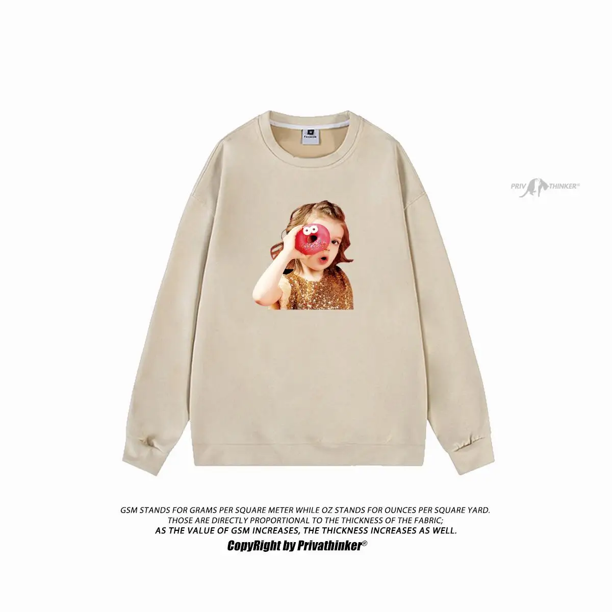 

Men's Round Neck Pullovers Casual Long Sleeve Sweatshirts Sweet Baby Graphic Hoodies 2023 Streetwear Unisex Oversized Tops