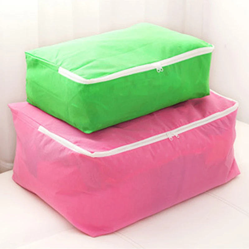

Quilt Storage Bag Thickened Non-woven Large Capacity Clothes Quilt Finishing Bag Dust-proof Moving Packing Bag Household Storage