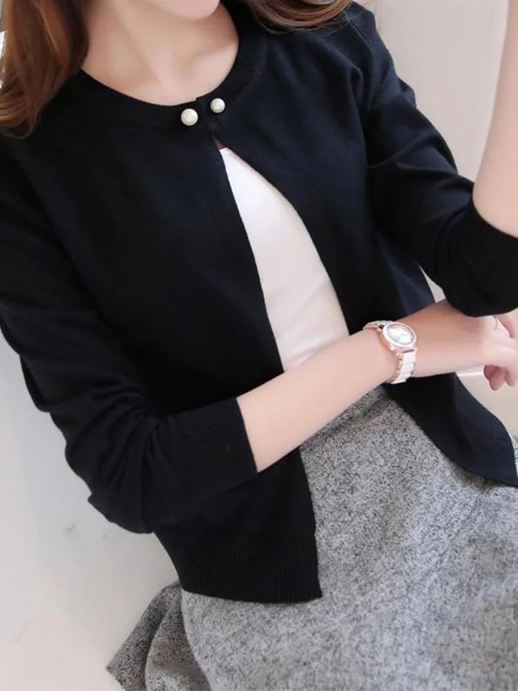 Демисезонный свитер кардиган платье Солнцезащитная шаль тонкое пальто с длинным