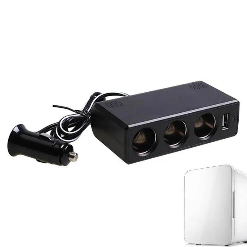 

Адаптер для автомобильного прикуривателя, 3 в 1, 12 В/24 В