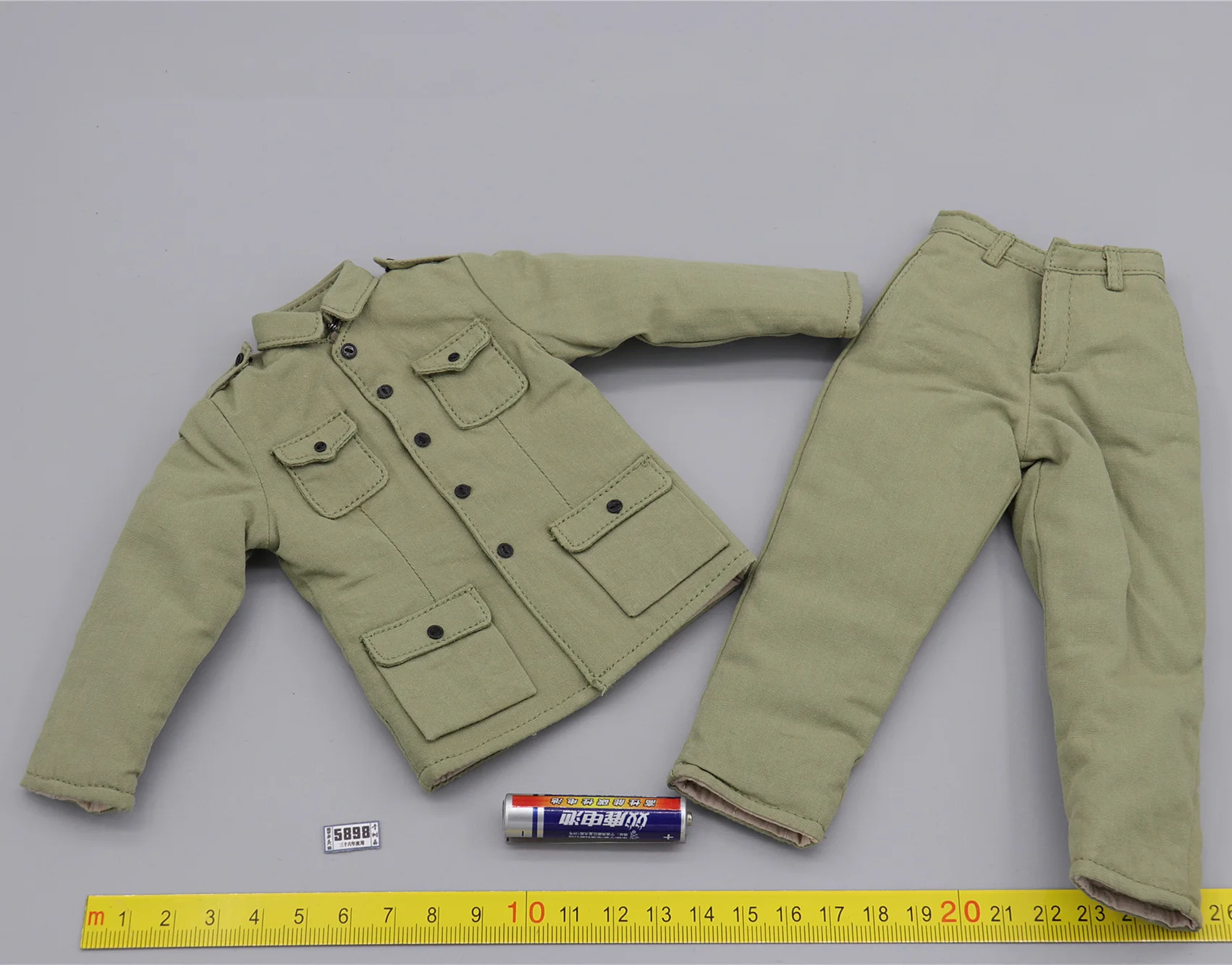 

BGM-003 1/6 The Defeated Reactionaries B 1948 Battle Uniform Clothes Cotton Pants Model Accessories Fit 12'' Action Figure Body