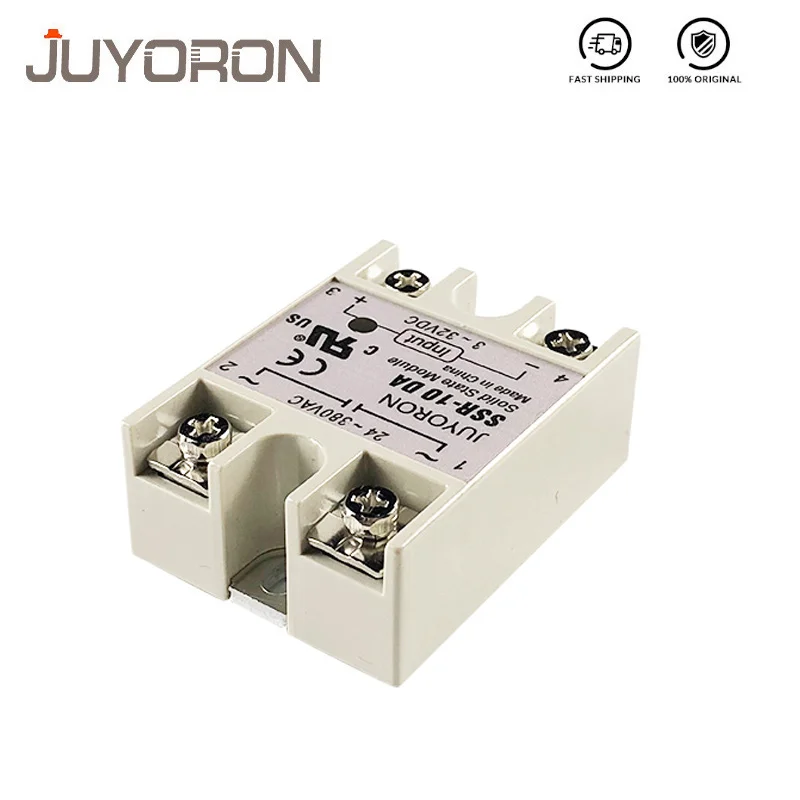SSR-25DA SSR-40DA SSR-60DA SSR-25AA 40AA 40DD Solid State Relay SSR 10A 25A 40A 60A Module for PID Temperature Control - купить по