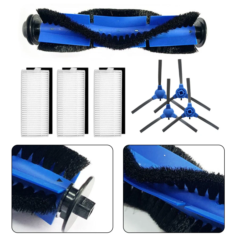 

Vacuum Cleaner Kit Roller Brush Side Brush Filter For Dser RoboGeek 20T / 21T / 22T / 23T Sweeper Mop Parts Remove Clean Dust
