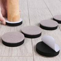 4pcs easy move furniture table slider pad floor protector moving anti abrasion floor mat self adhesive furniture feet pads