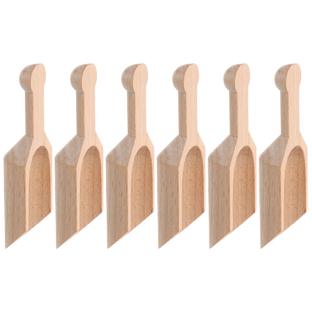 

Spoon Scoop Wooden Coffee Spoons Powder Tea Salt Small Teaspoon Ice Cream Honey Woodformula Mini Bath Candy Measuring Seasoning