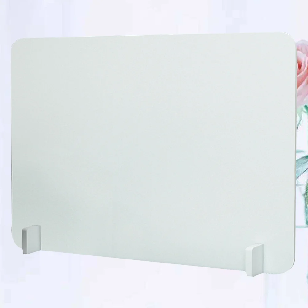 

Partition Board Return to Work New School Dining Room Desktop Spray Proof Guard Partition Board (40cmx30cm)