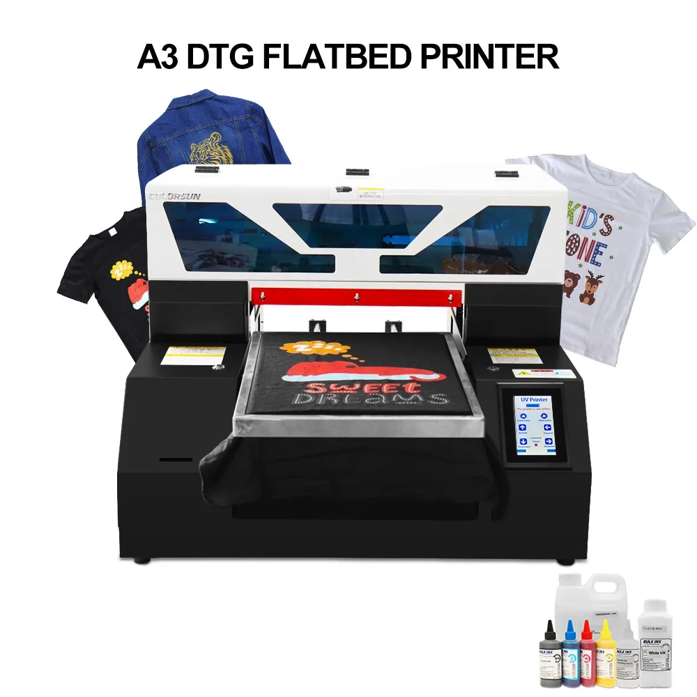 Принтер DTG A3, прямая связь с фотографиями, комплект для худи, футболок, одежды DTG, прямая печать на футболках, печатная машина DTG