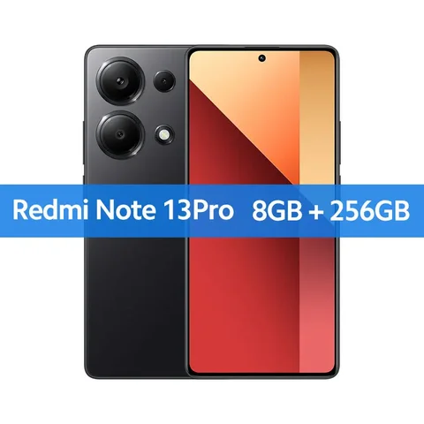 Redmi Note 13 Pro 4G глобальная версия Xiaomi MediaTek Helio G99-Ultra 67W Turbo Charging 6,67 "AMOLED дисплей МП OIS Camera
