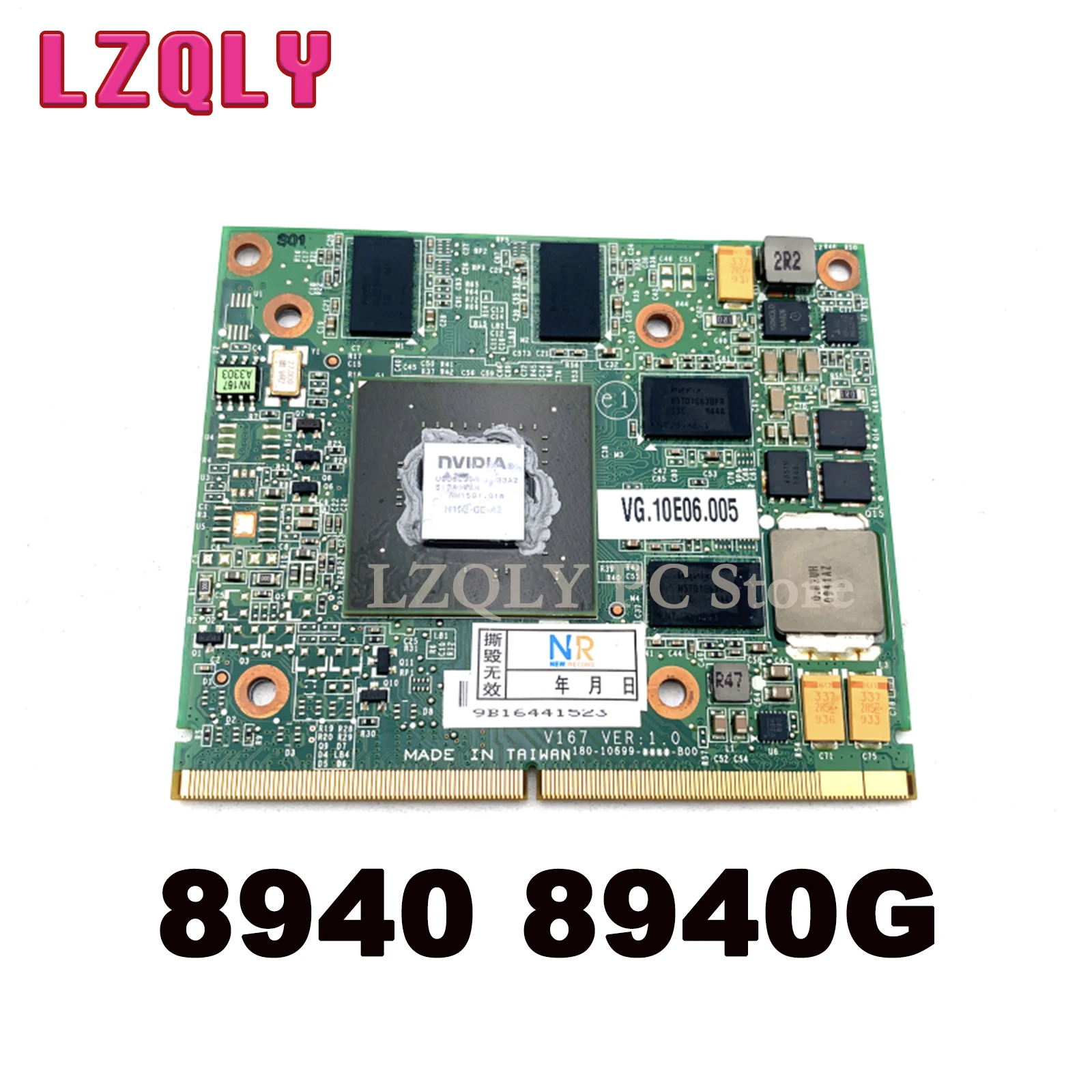 LZQLY DA0ZY9MB6D0 VG.10E06.005 GPU For ACER Aspire 8940 8940G Graphics Card GTS250M 1G