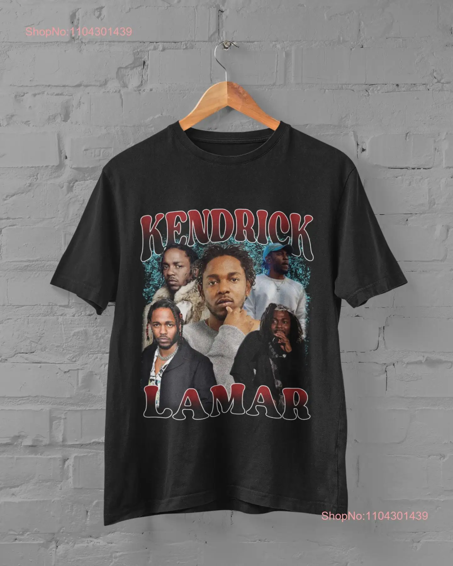 Винтажная футболка Kendrick Lamar в стиле хип-хоп с рисунком рэпера мерч длинными или
