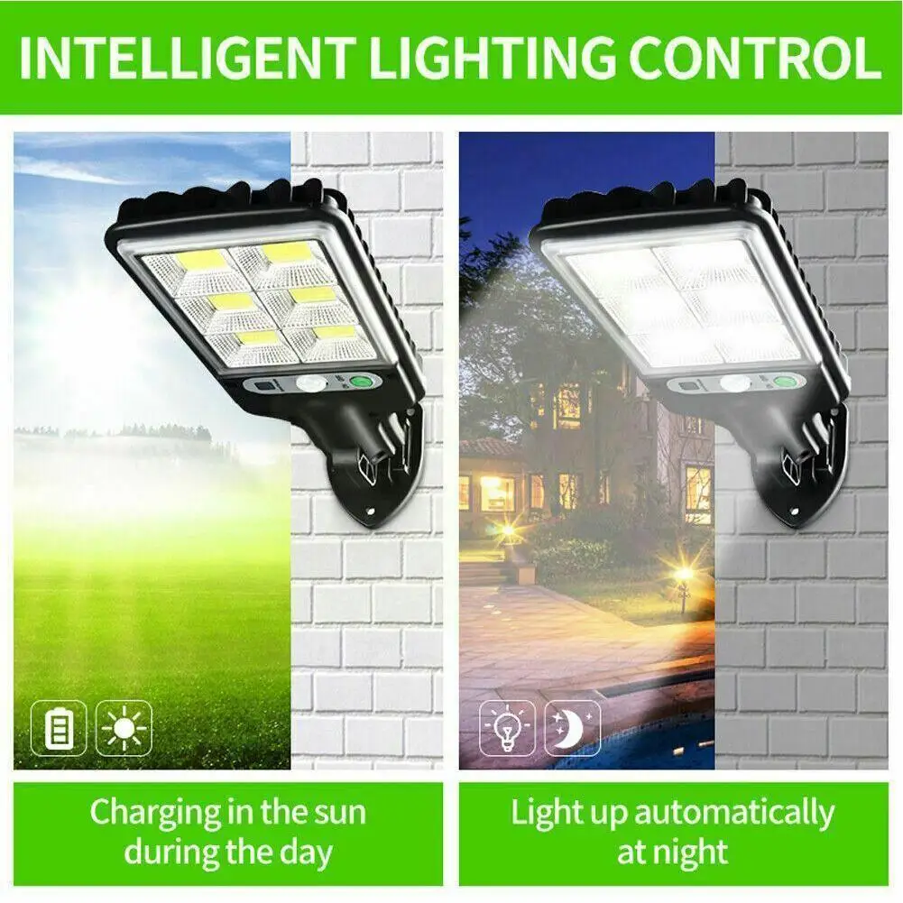 

1pc Led Solar Light Outdoor Wall Light Waterproof Street Light Spotlight Home Garden Road Light Lamp Spot Street B0w8