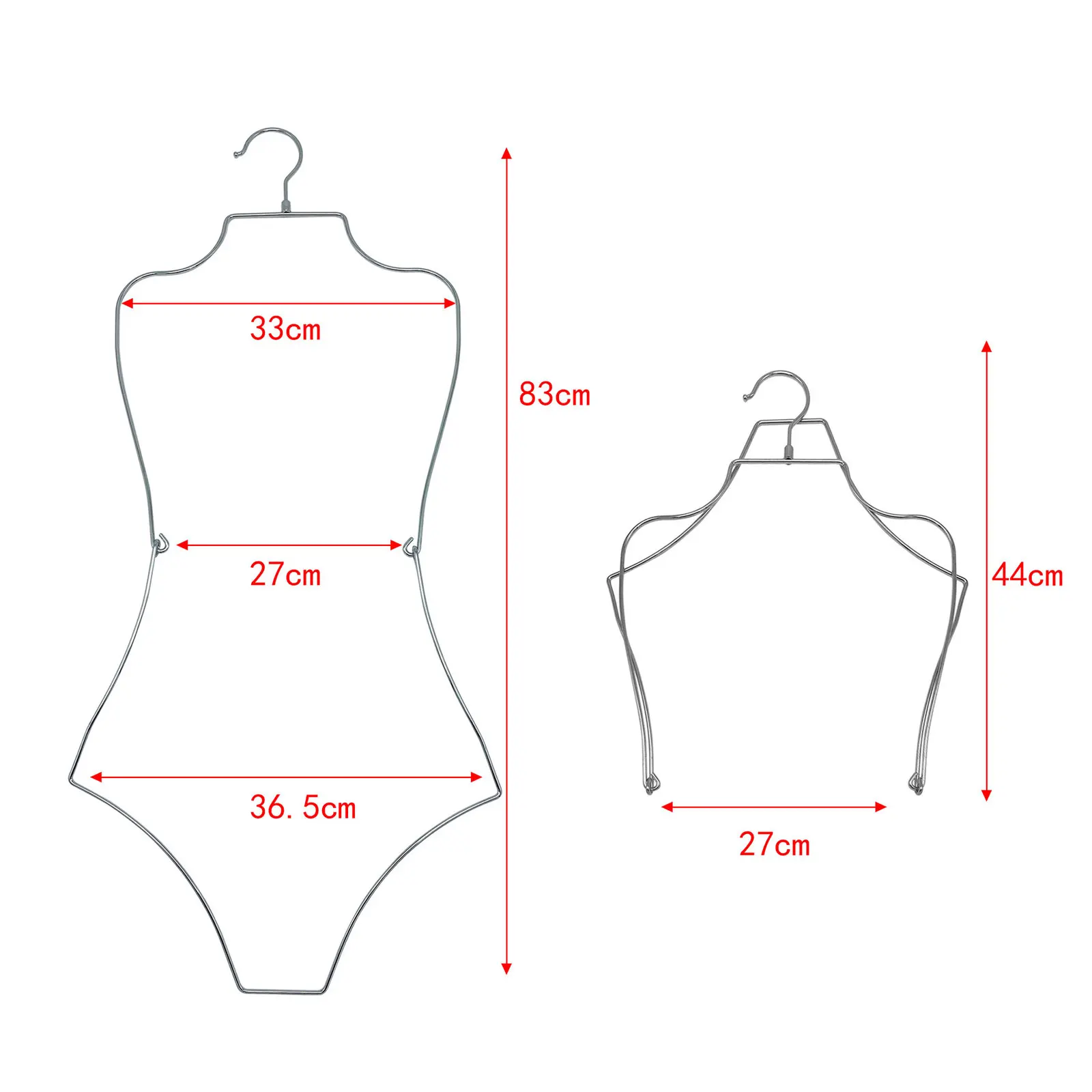 

Металлическая складная вешалка для купальников MainKey2