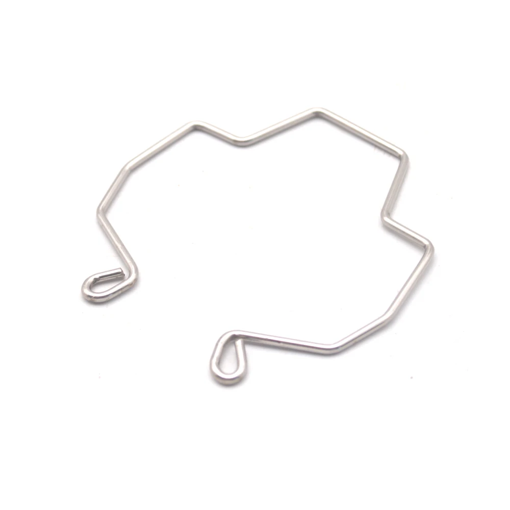 

2 шт., стопорный провод из нержавеющей стали, 1,8 мм, автомобильная труба интеркулера, труба турбокомпрессора, металлический соединительный зажим, пружинные фитинги