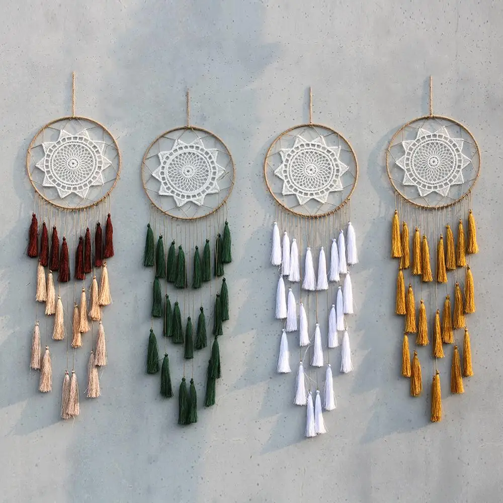 

Nordic Dream Catcher Room Decoration Large Tassel Dream Catcher Girls Room Decor Gift for Women Men