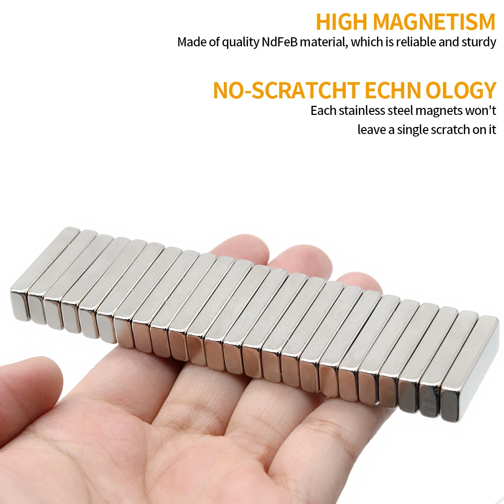 Неодимовый магнит N35 30x10x5 мм 5/10 шт.