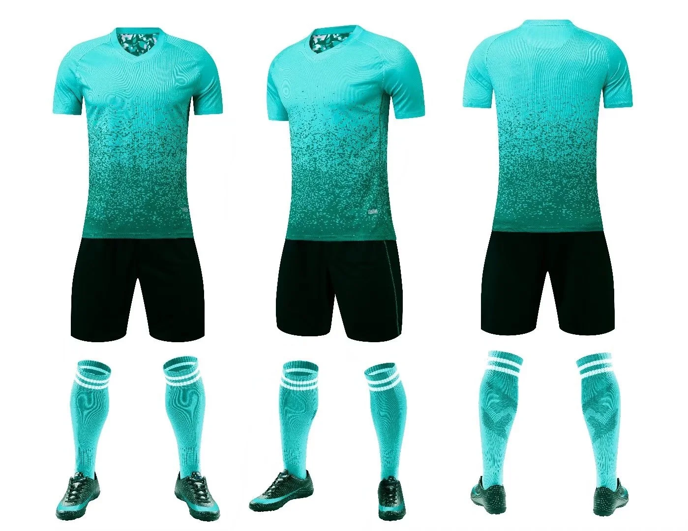 

Italian Custom Summer Football Suit for Men and Women Adults and Children for Free Printing Number Sports Training