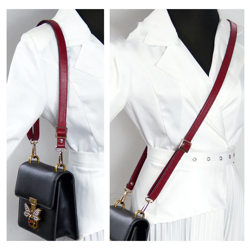 130cm long PU leather Bag strap Shoulder Bag Handle Belt Band For Women Handbag Handmade DIY Belt Strap For Bag Accessories