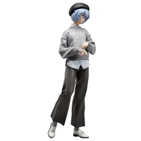 evangelion ayanami rei 25cm casual wear anime characters collections model toys desktop ornaments collections model toys gifts