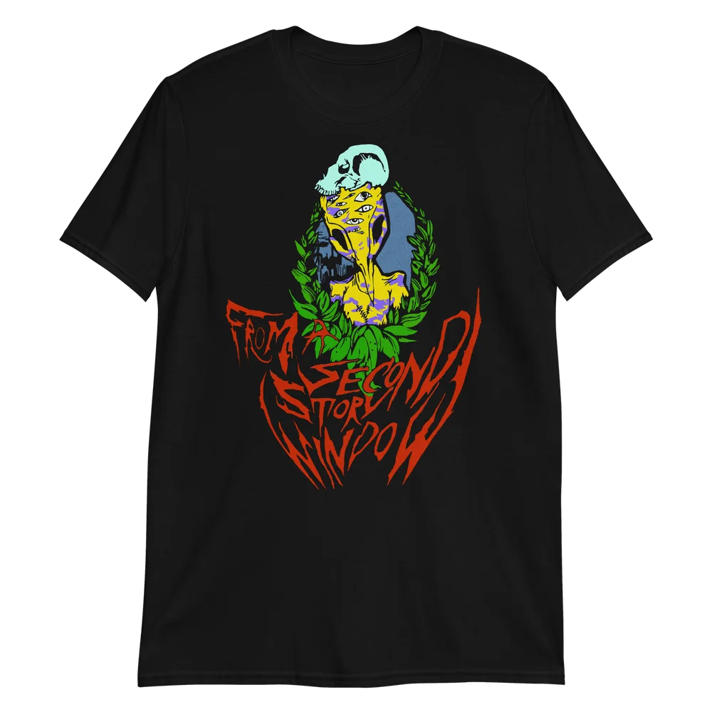 

From A Second Story Window Alien Myspace Post-Hardcore Band T-Shirt