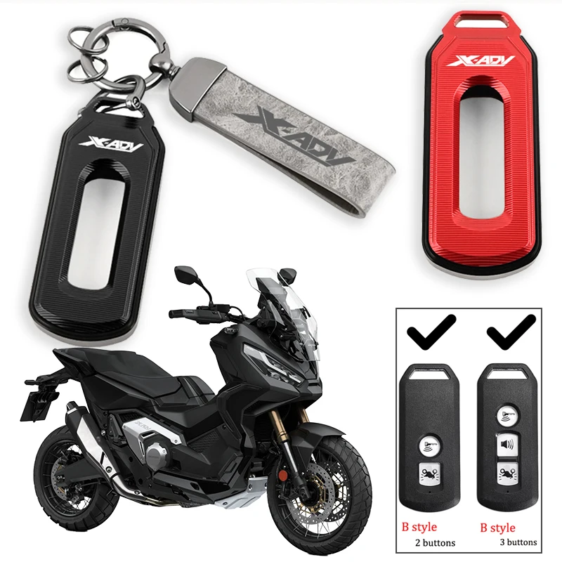 Фото Новинка 2026 года: Чехол для ключей из ЧПУ для мотоциклов Honda XADV 750 (2017-2024), аксессуары, брелок, ключница №1