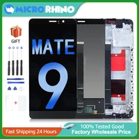 original display for huawei mate 9 lcd mha l29 mha l09 mha al00 touch digitizer screen assembly replacement send phone case