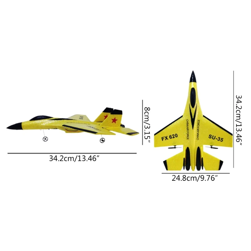 Самолет Радиоуправляемый из пенопласта реалистичный боец SU35 для начальной школы