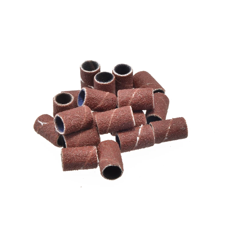 20 шт./упак. 80 #120 #180 # шлифовальные ленты для маникюра и педикюра электрическая