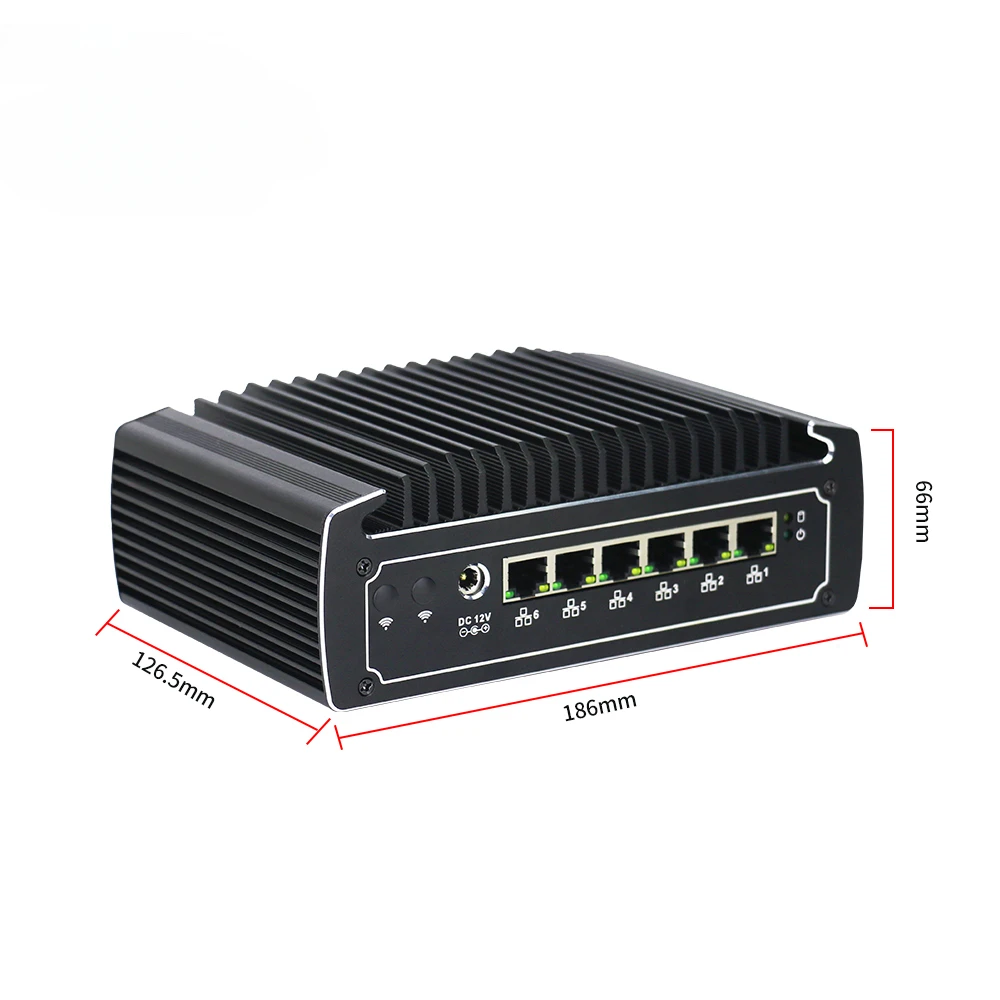 

Yun YiX86 mini pc Core I5 8250U безвентиляторный брандмауэр, 6 портов lan pfsense для продажи