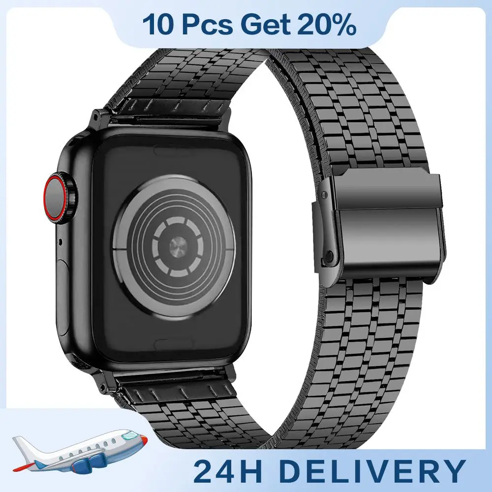 

Smart Watch Strap Fashion Titanium Metal Consumer Electronics For Applewatch Watch Strap Lightweight Multi Color High Quality