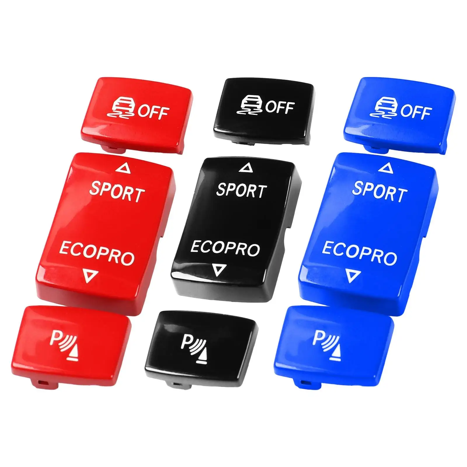 

Нескользящая Кнопка бокового переключателя автомобильной консоли, прямые замены, устойчивая к царапинам крышка кнопки ESP для BMW 1S F20 F212012to 2018